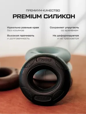 Набор кистевых эспандеров FITFILIP Classic 50–80 кг (2 шт.)