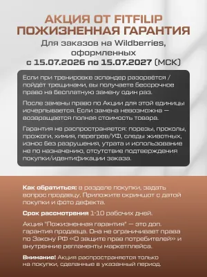 Набор кистевых эспандеров FITFILIP Classic 50–80 кг (2 шт.)