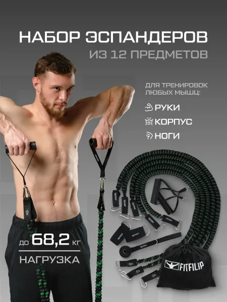Трубчатые эспандеры комплект Start 