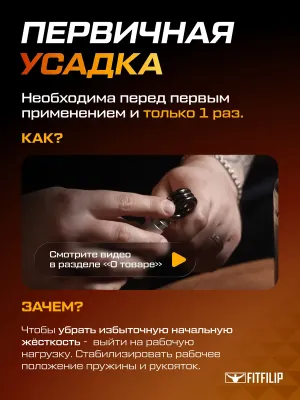 Эспандер кистевой пружинный Classic, 50 кг, FF4