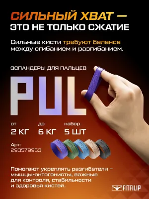 Эспандер кистевой пружинный Classic, 85 кг, FF6