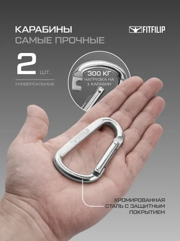 Карабины 8 мм D-Chrome