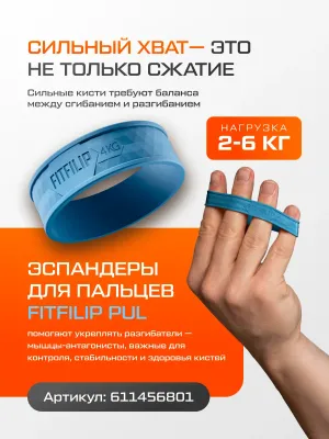 Кистевой эспандер FITFILIP TRY 70-80 кг