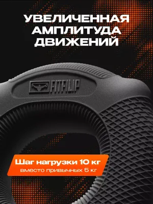 Кистевой эспандер FITFILIP EAR нагрузка 80-90 кг