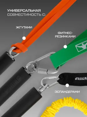 Гриф для эспандеров FITFILIP Steel