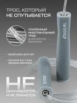 Скакалка спортивная FITFILIP Fast