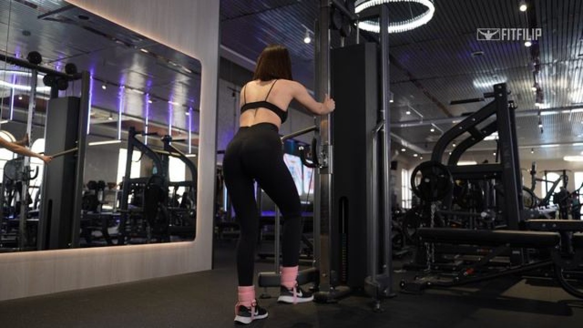 Манжеты на ноги FITFILIP Pink Belts