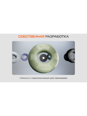 Кистевой эспандер FITFILIP TRY Чёрный 70-80 кг