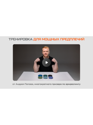 Тренировка для мощных предплечий с кистевыми эспандерами FITFILIP