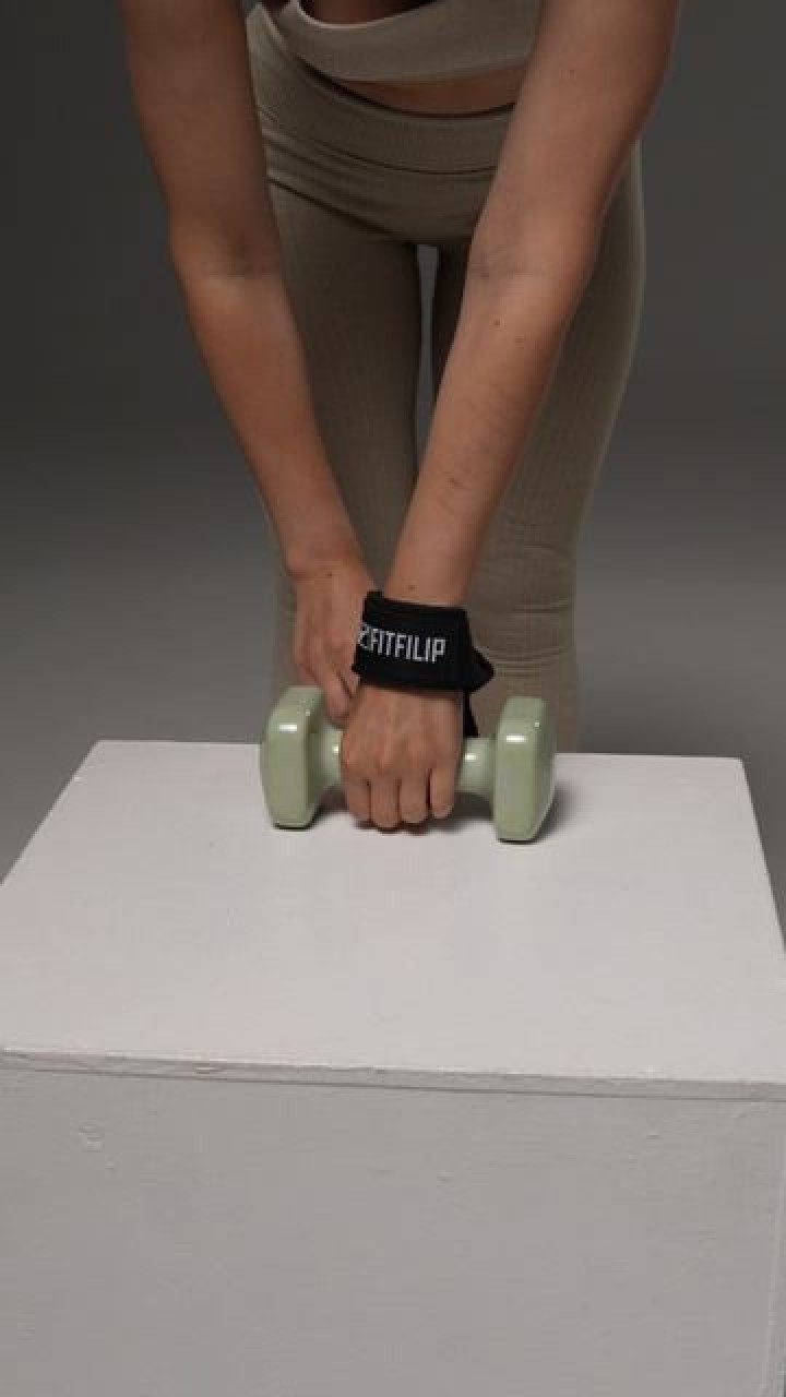 Лямки для тяги FITFILIP Cotton с нагрузкой до 350 кг