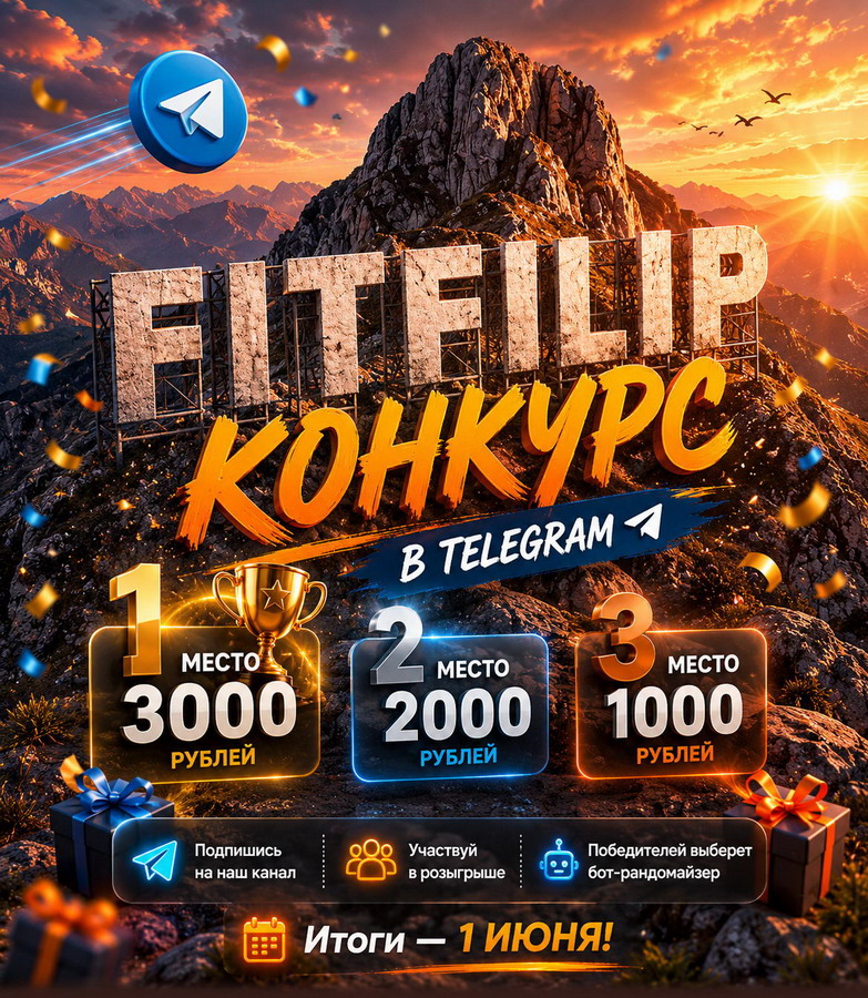 Конкурс FITFILIP в Telegram